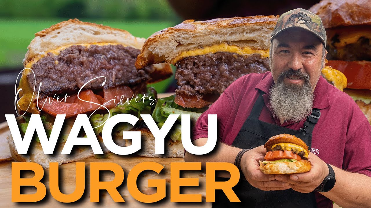 WAGYU BURGER von der Feuerplatte 🍔🔥