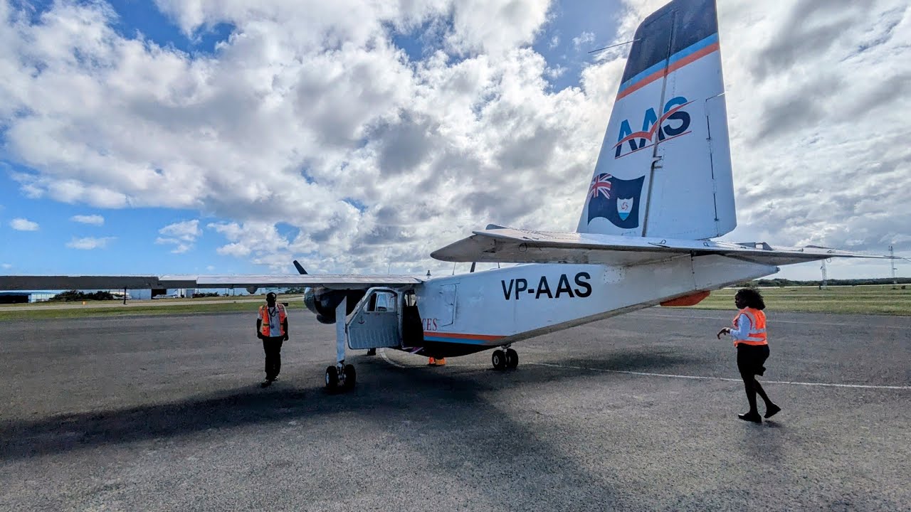 Flight from Anguilla to St Maarten 