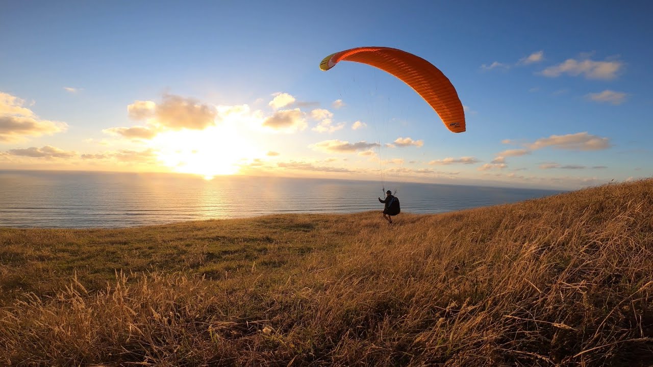 Soaring & Sunsets - Paragliding Karioitahi Beach NZ | Wild West Coast