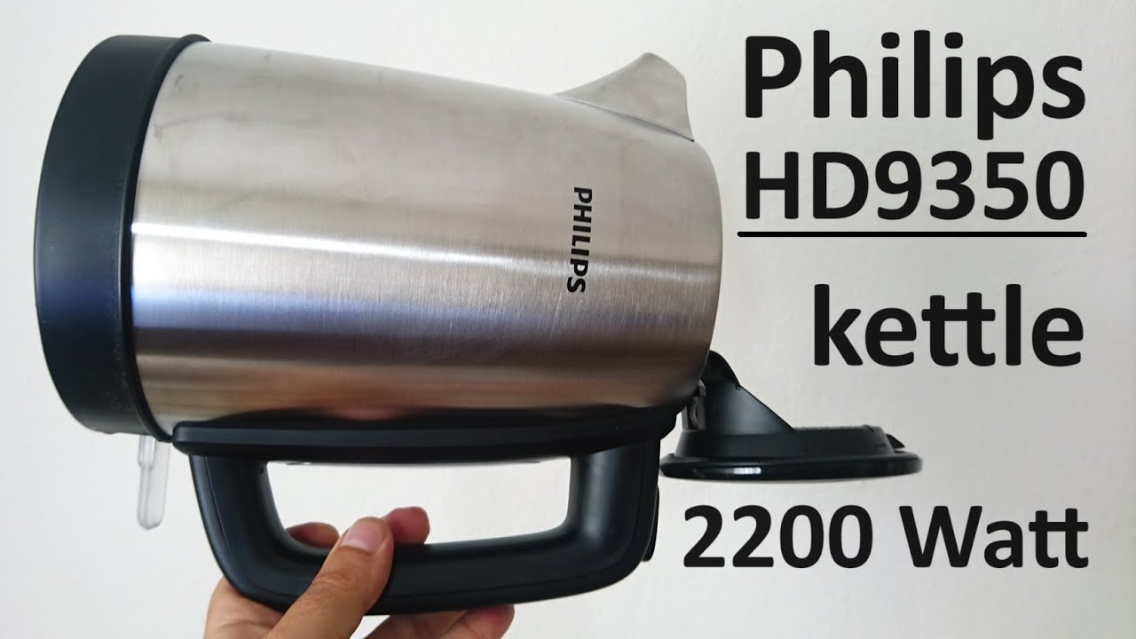 Обзор и использование чайника Philips HD9350/90