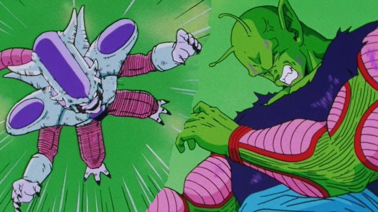 Piccolo vs 3rd Form Freeza (Japanese)