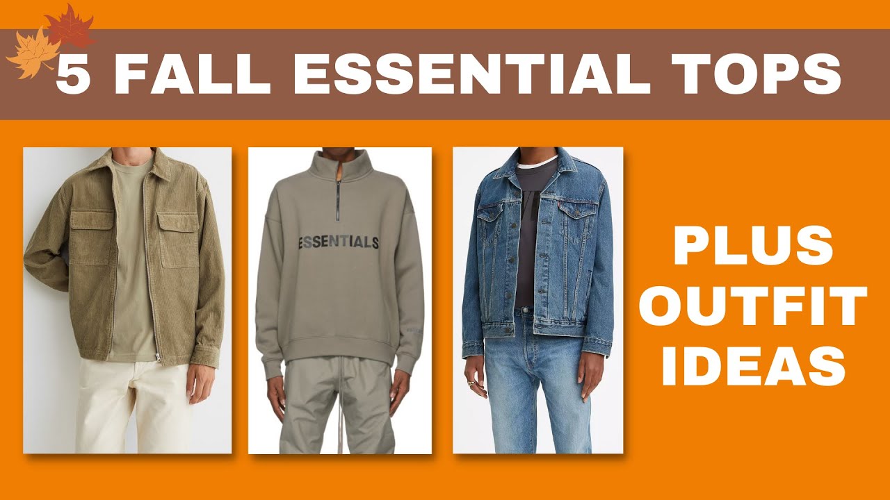 5 Fall Essential Tops + Outfit Ideas 🍁 🔥