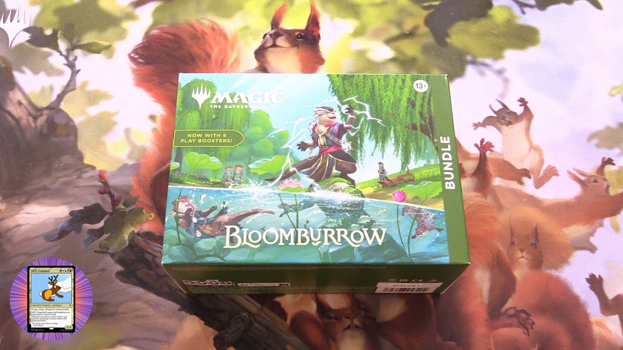Распаковка набора Bloomburrow