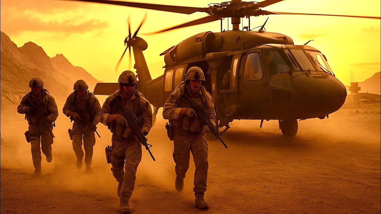 U.S  Special Forces Rescue Six Hostages At Midnight | Military Mission in the Desert