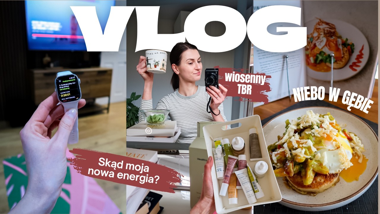 Wywaliło mnie z kapci! Śniadanie mistrzów 👌🏻 Wiosenna energia, TBR i koszty ukrytego stresu | VLOG