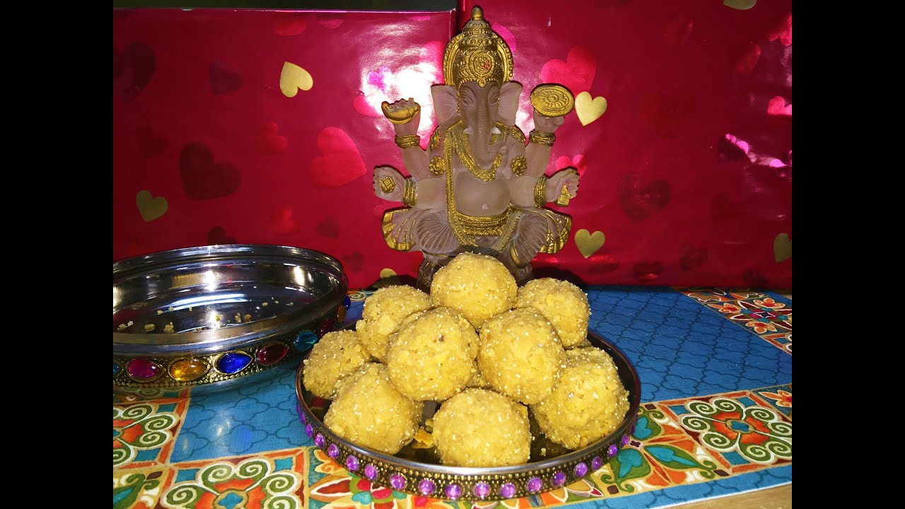 Bhakri na Ladoo | Laddu  Video Recipe for Shree Ganeshji