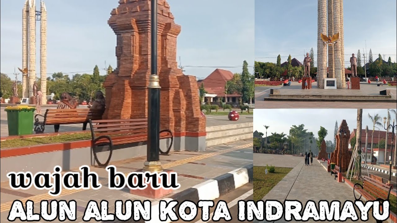 Wajah baru alun alun Puspawangi 2024 ||  kota Indramayu - Jawa barat