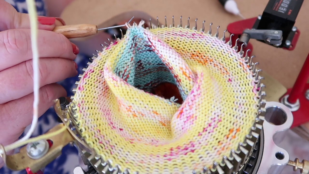 Gertie and Me | Episode 4 | Hanging a Hem / Starting to Knit