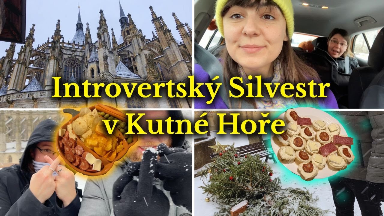 Jak slaví Silvestr introverti - výlet do Kutné Hory ❄️