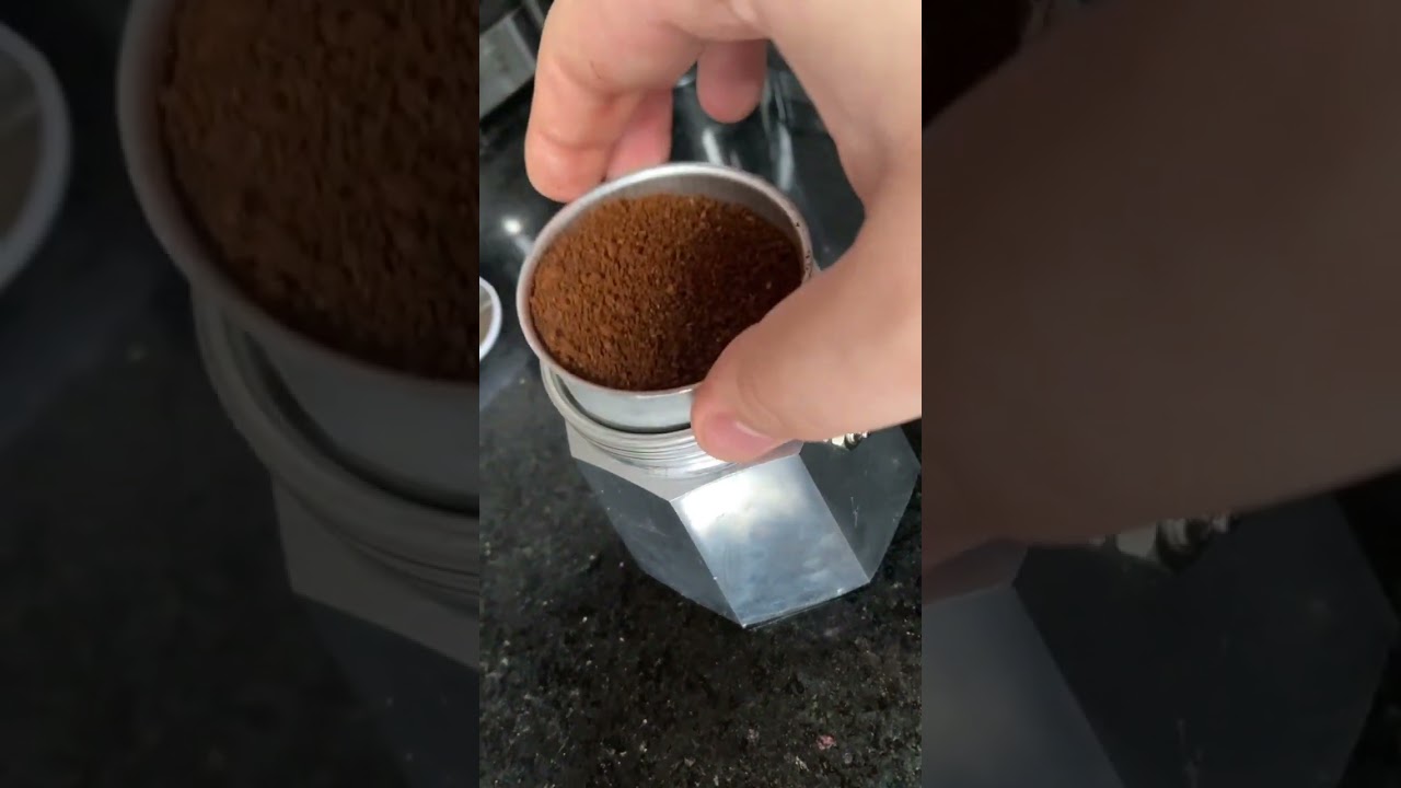 A great coffee using moka pot 