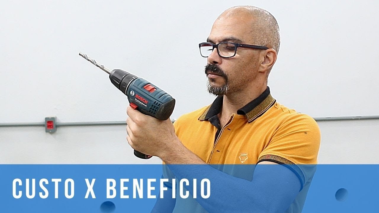 Preço Acessível e Muito Versátil - Parafusadeira GSR 120-Li