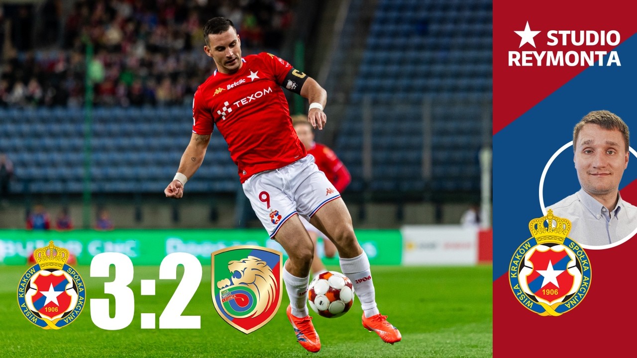 CHARAKTER! WISŁA KRAKÓW - MIEDŹ LEGNICA 3:2 | STUDIO REYMONTA