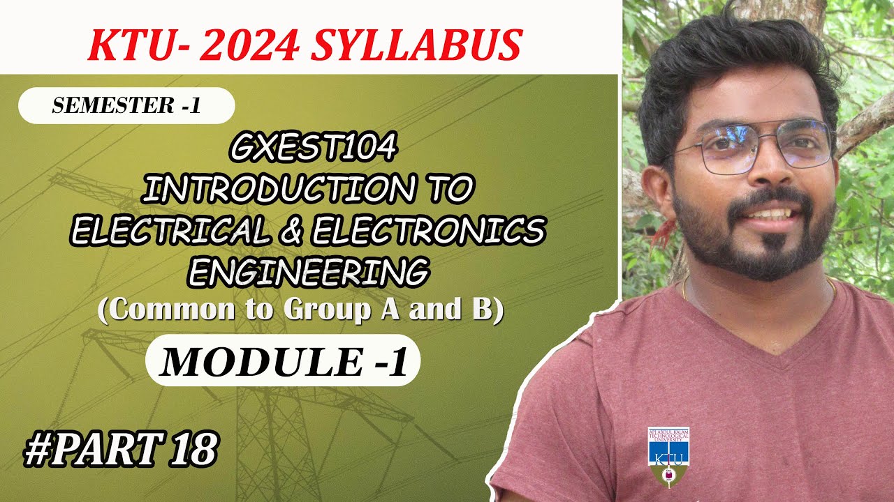 KTU SEM 1 | Module 1 | Part 18| Node Analysis(Type 1) - Problem 1