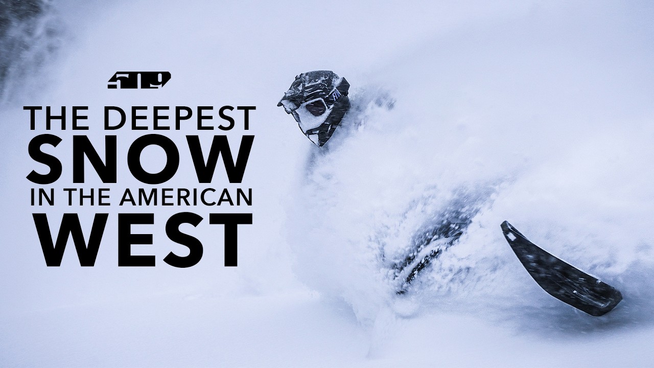 Мы катались по лучшему снегу на Западе &mdash; в марте, во время мегашторма!