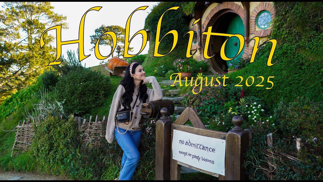Hobbiton Movie Set and Evening Banquet - August 2025 (4K)