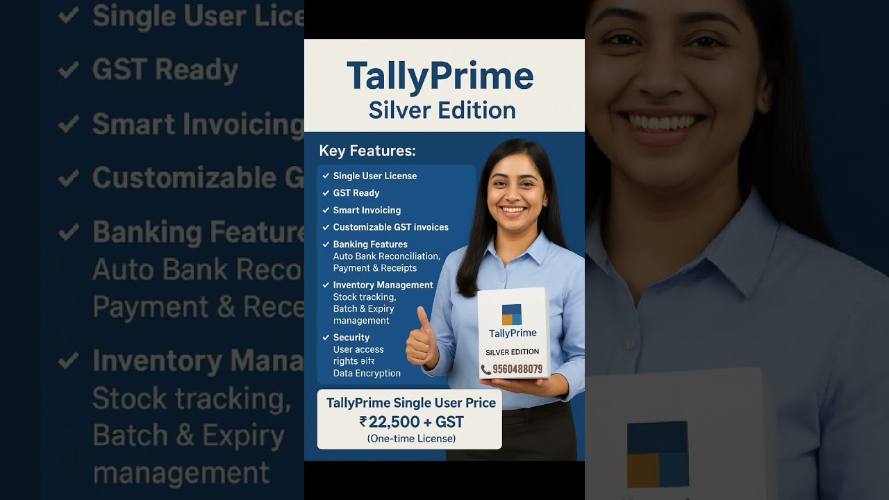 TallyPrime Single User (Silver Edition) &ndash; Buy from Tally Wala Hai, Nehru Place | Tally Dealer