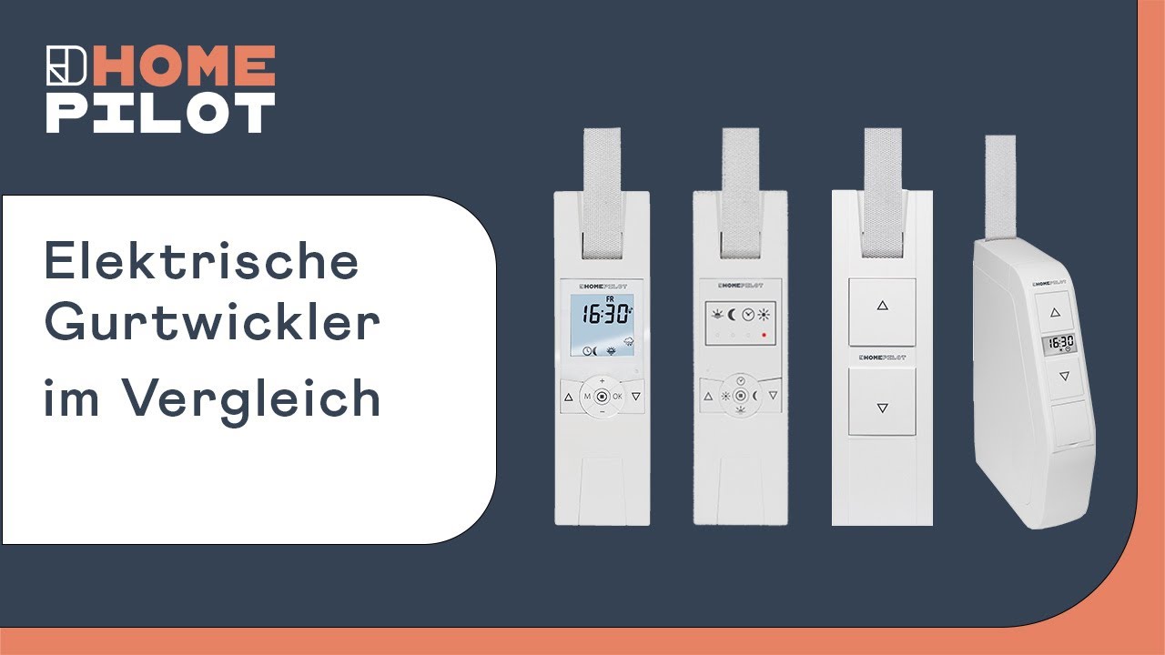 Elektrische Gurtwickler im Vergleich - Unterschiede Gurtwickler RolloTron