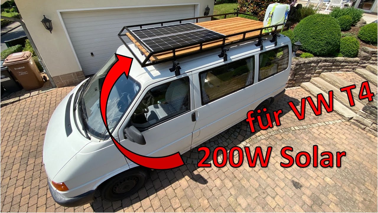 VW T4 Camper Umbau | 200W Solarsystem  | F.09 #Vanlife