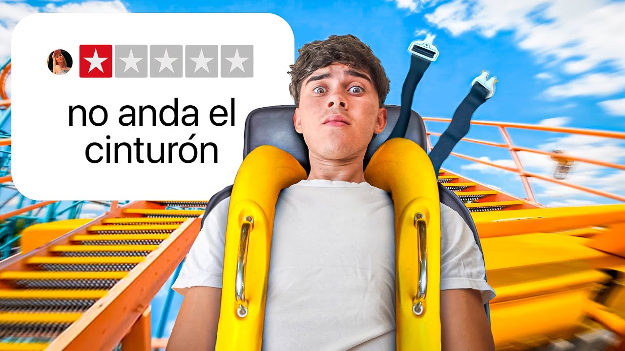 Prob&eacute; los Parques de Atracciones con Peores Rese&ntilde;as