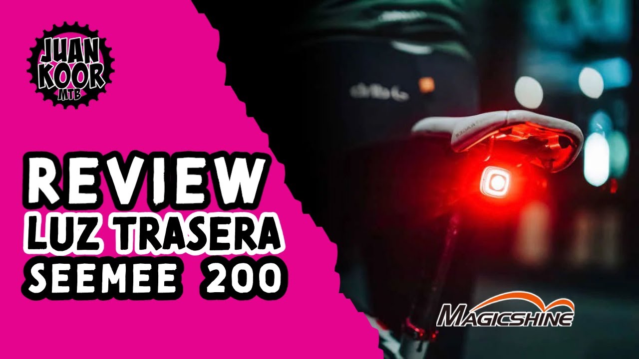 REVIEW 🎥  | 🚨LUZ TRASERA MAGICSHINE SEEMEE 200