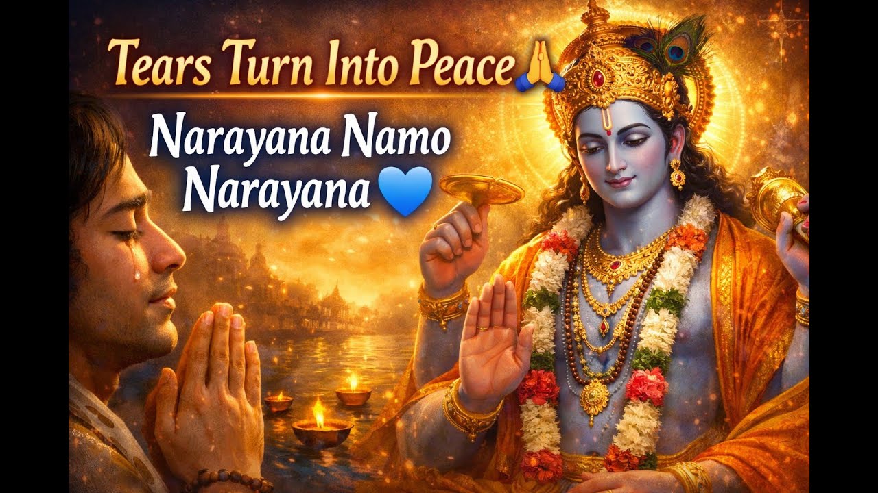 🙏Narayana Namo Narayana 🕉️✨ | Feel Divine Bliss 🌸💫 | Powerful Vishnu Devotional 🔱#bhakti #music 