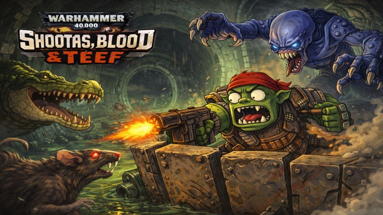 Мутанты в канализации Warhammer 40,000: Shootas, Blood & Teef #3