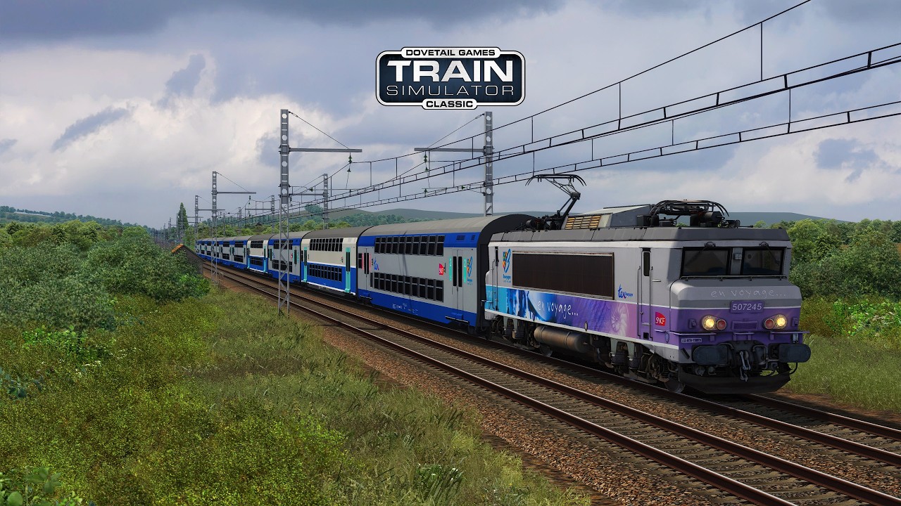 Train Simulator Classic : en BB7200R (Bourgogne) et V2N | Plaines et Collines