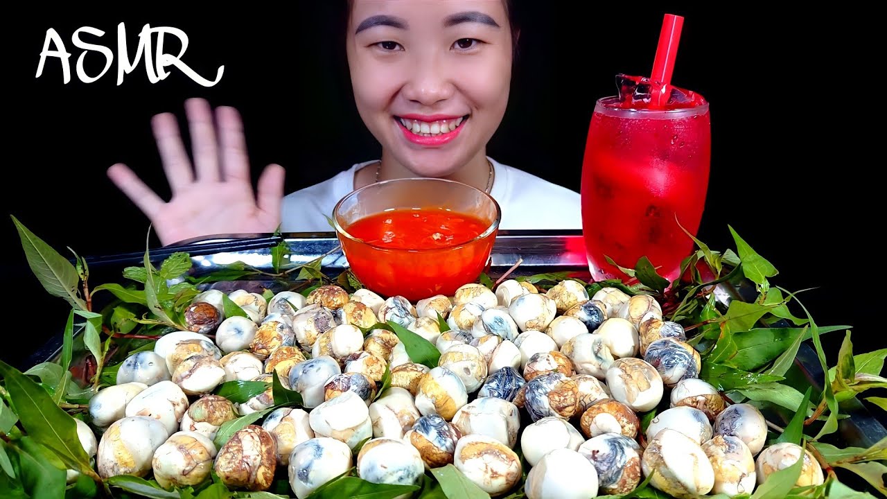 ASMR | EATING BALUT (QUAIL EGGS)