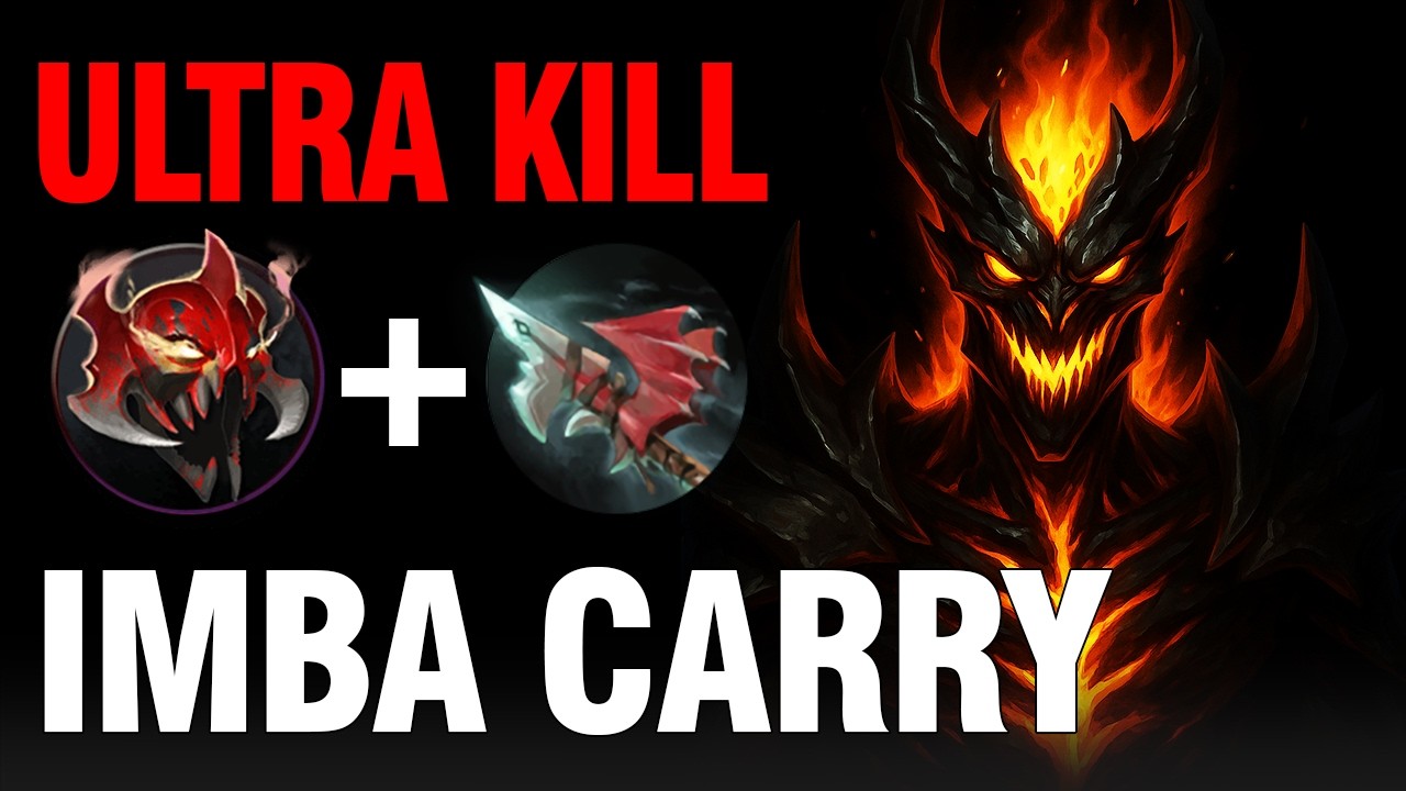 Shadow Fiend Carry is INSANE – MoM + Hurricane Pike Build | Dota 2 7.40c