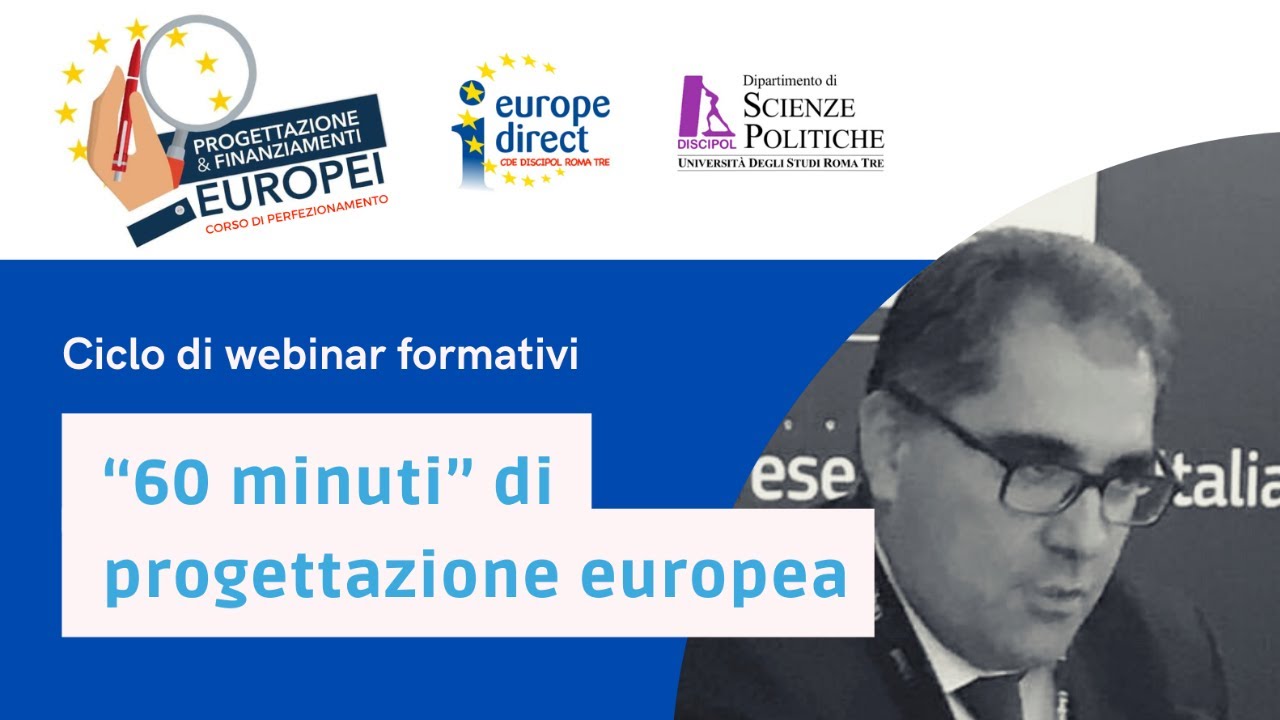 “60 minuti” di progettazione europea | V. Calaprice