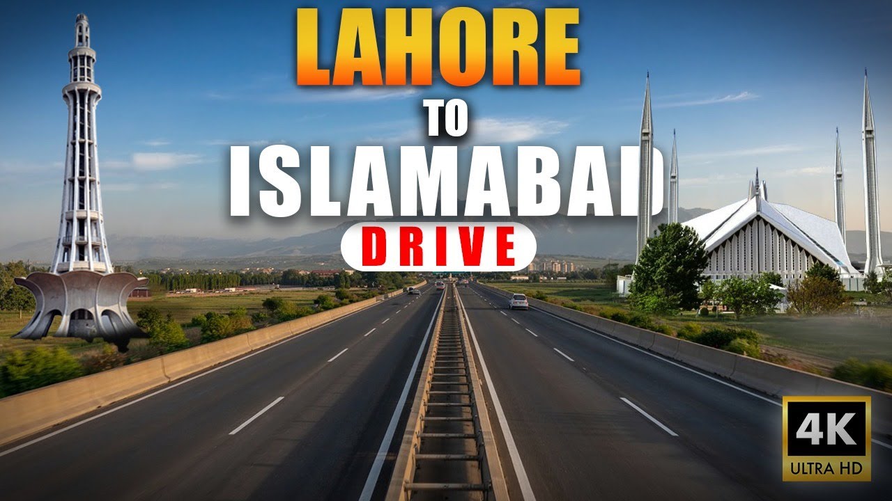 Driving to the World’s 2nd Most Beautiful Capital | Lahore to Islamabad [4K]