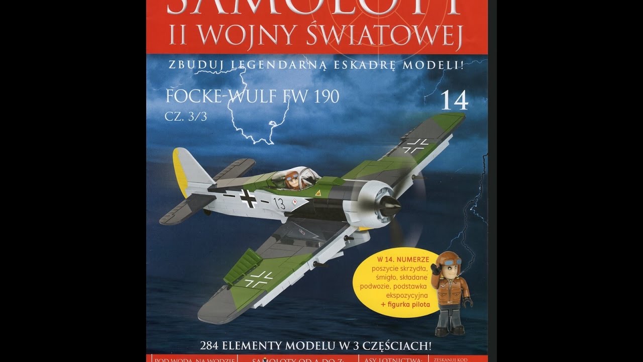 Cobi - SAMOLOTY II WOJNY ŚWIATOWEJ - numer 14 - Co w numerze i montaż