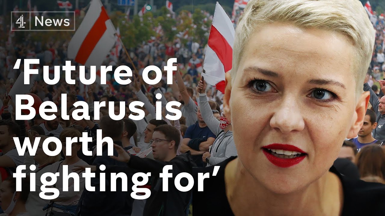 Belarus protests: Opposition activist Maria Kalesnikava says change is ‘worth fighting for’