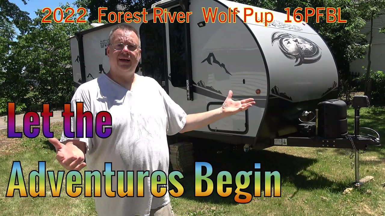 2022 Forest River, Wolf Pup, 16PF, Black Label Edition