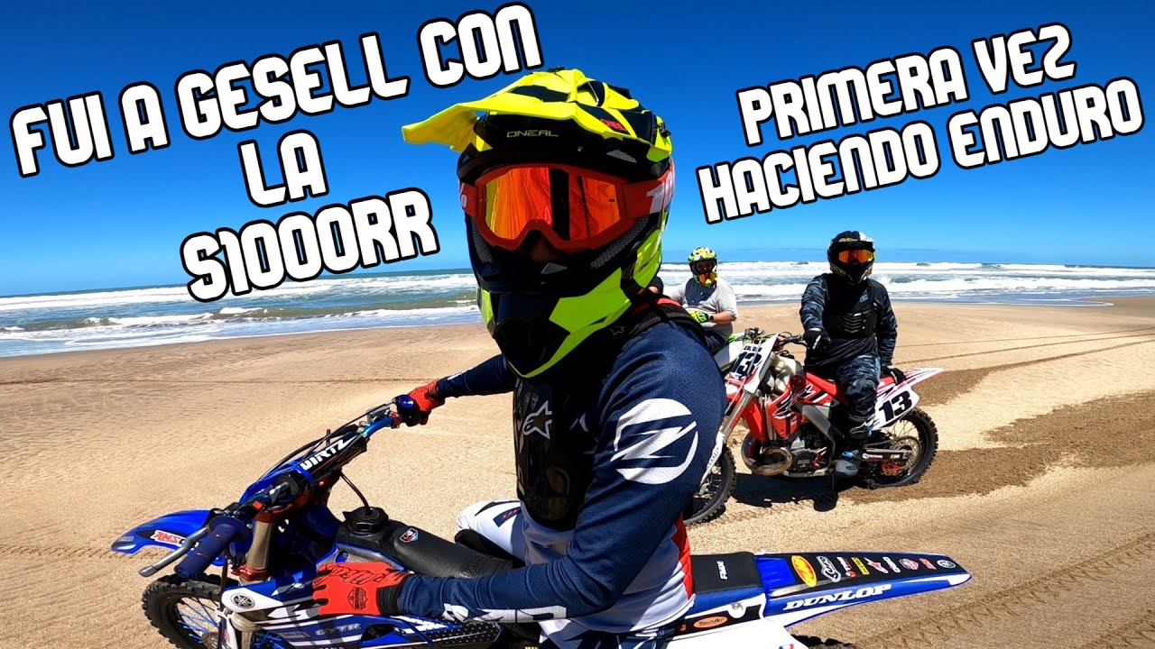 🔥A Villa Gesell en la BMW S1000RR 🚀 + Enduro en la ARENA☀️