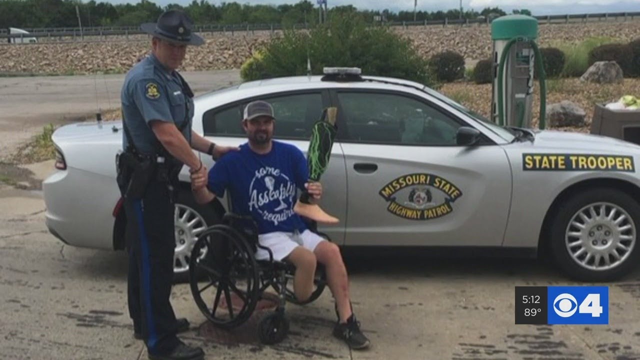 North County man finds his prosthetic leg days after he lost it in the Meramec