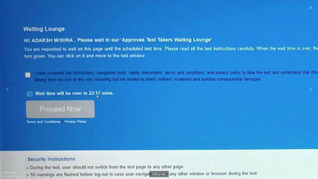 RULES FOR ONLINE EXAMS OF AKTU