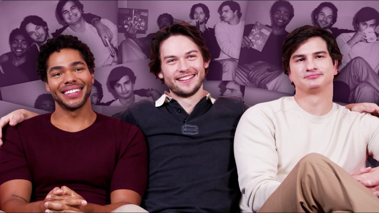 NOT SUITABLE FOR WORK's Will Angus, Jack Martin & Nicholas Duvernay talk workplace bromance | Swooon