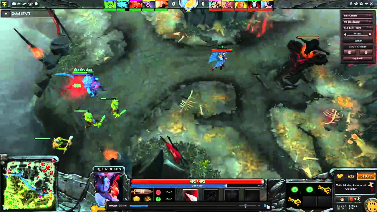 Storm Spirit vs Queen of Pain