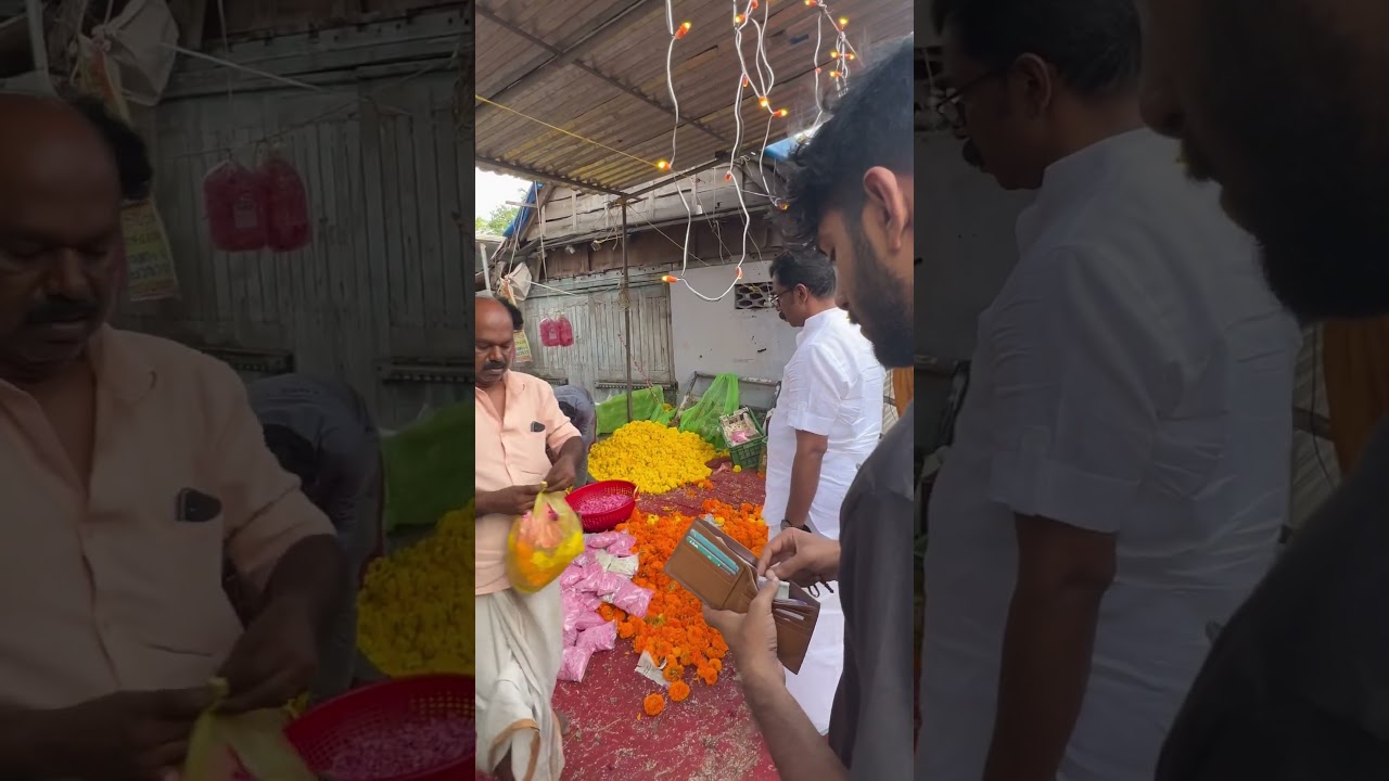 Kayamkulam #flowers #onam #pookalam #marketing#short #shorts