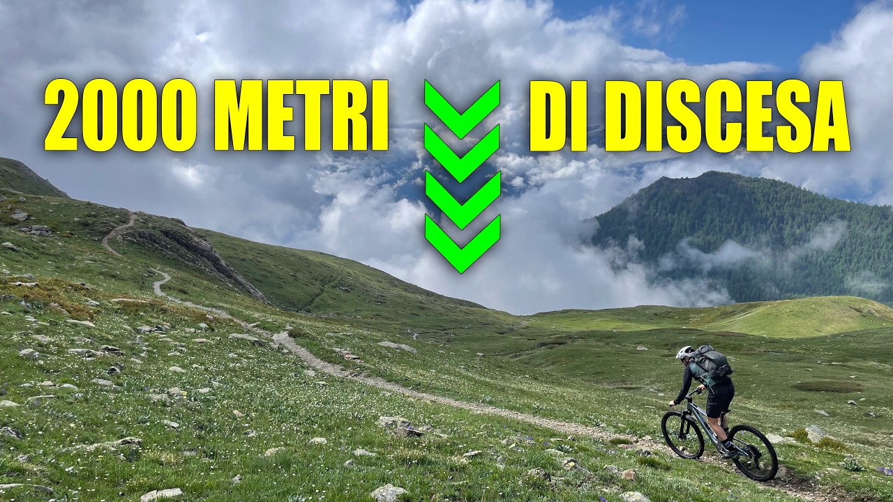 2000 metri di dislivello in discesa!