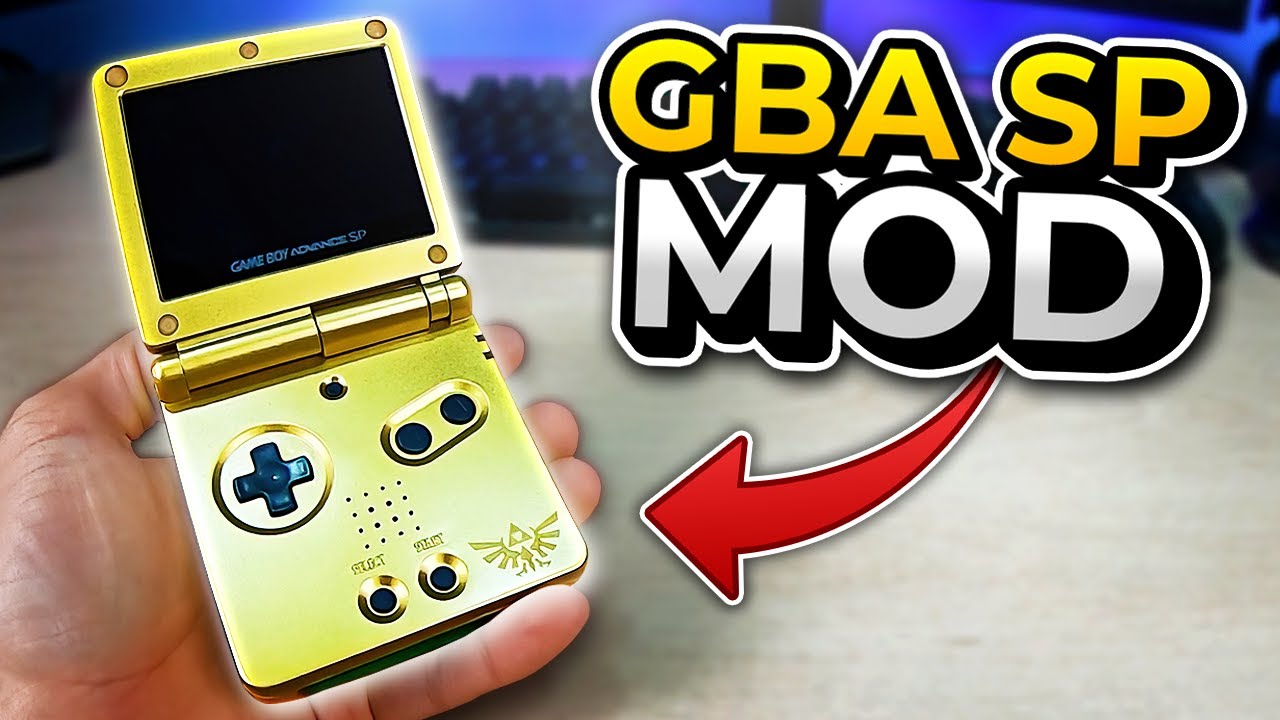 Hacemos el MEJOR MOD para la GAMEBOY SP 🛠️ [Pantalla IPS v2 + USB C + Auriculares] ✅