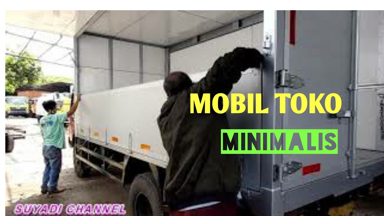 bagaimana cara bikin box mobil toko  keren