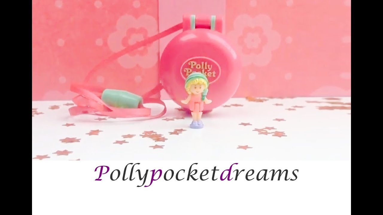 100% complete Polly Pocket Vintage Keep Fit Locket 💪🏻👩🏼🙅🏼🏋🏼 Miniature Jewelry ~ pollypocket