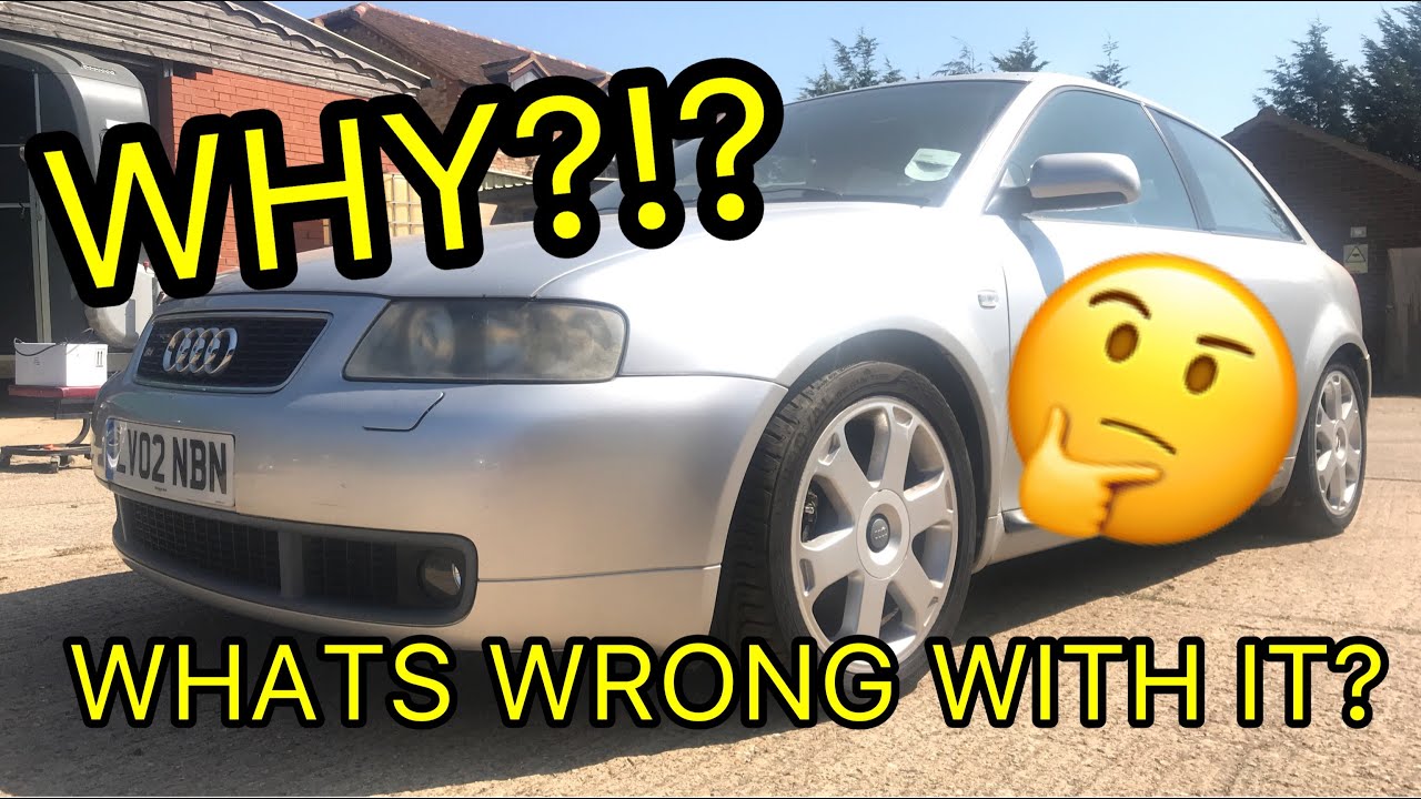 I bought a CHEAP, ABANDONED Audi S3 8L! Whats the catch?? Copart UK Salvage yard!