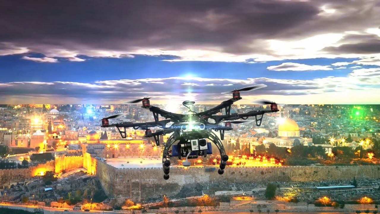Jerusalem aerial photography LIKE ACTIO N movie trailer