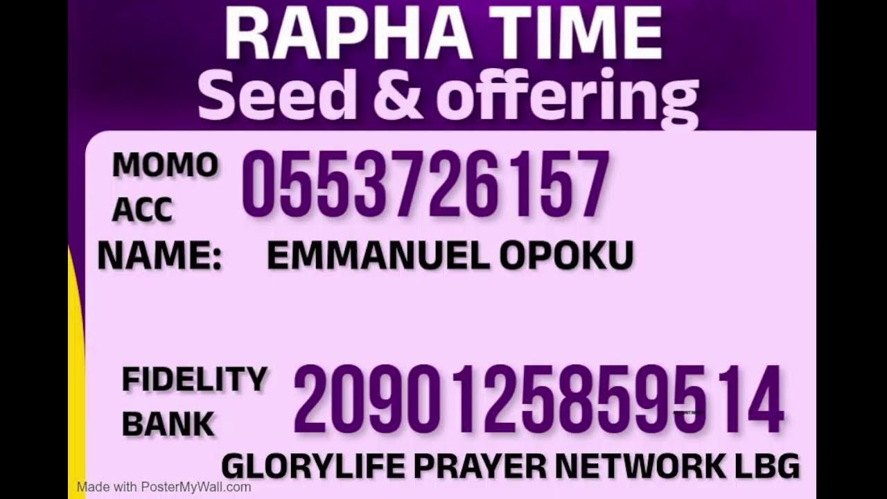 JEHOVAH JIREH - The God who Provide  - RAPHA TIME  EPSD 57