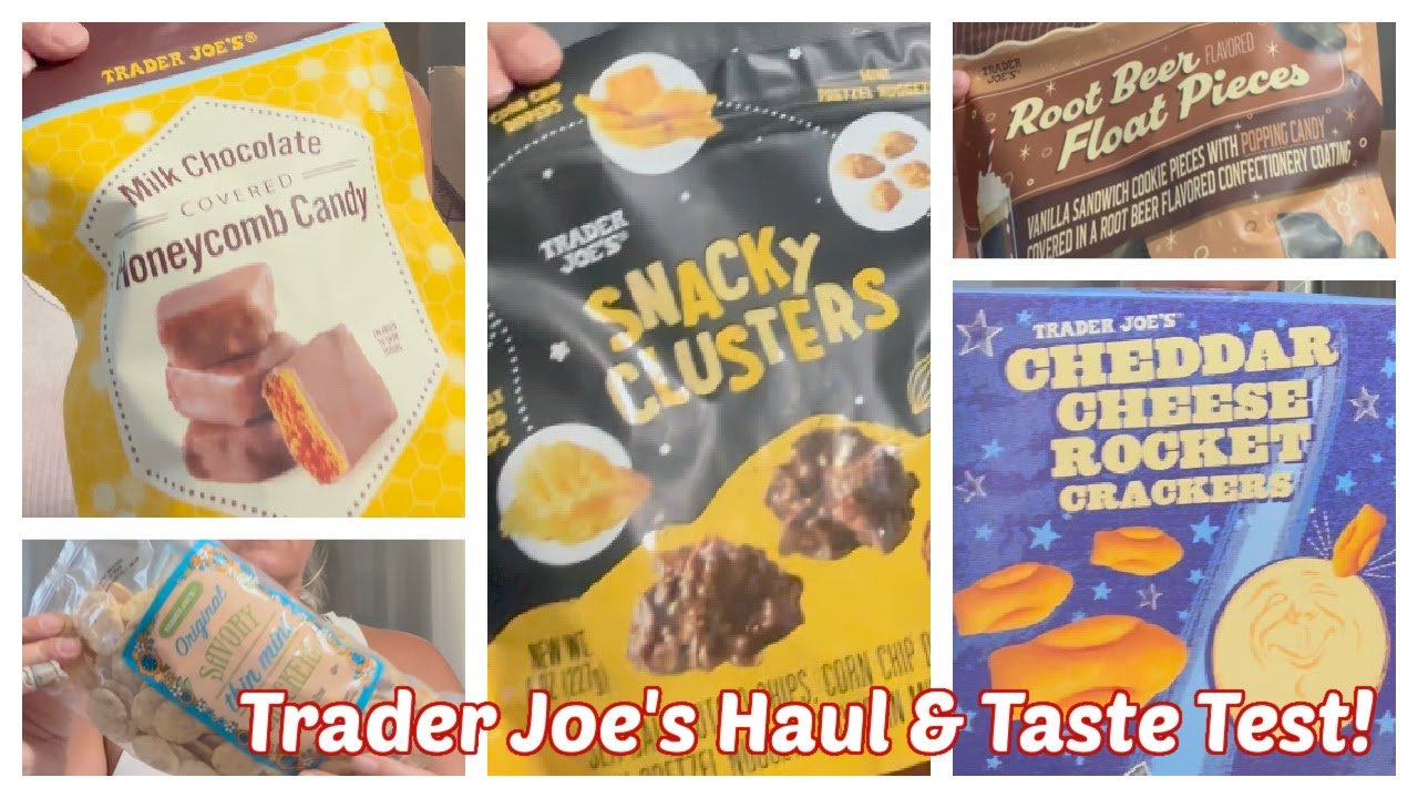 Покупки и дегустация продуктов в Trader Joe's / Обзор закусок | Жизнь Энджи
