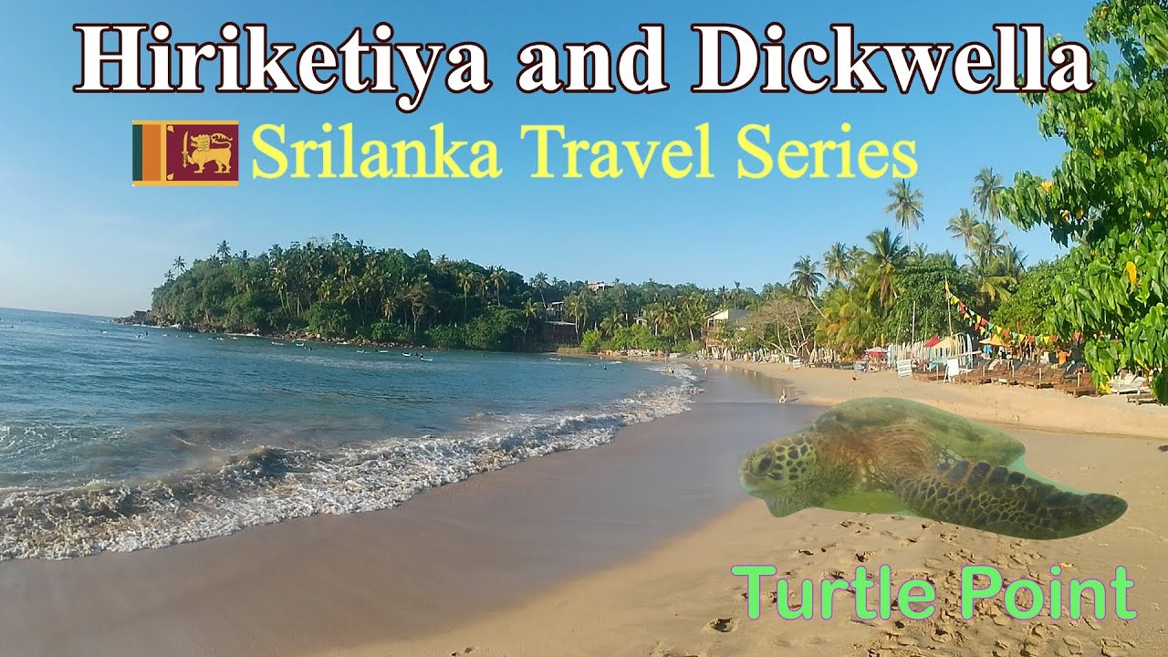 Beaches of Srilanka. Hiriketiya beach Dickwella.