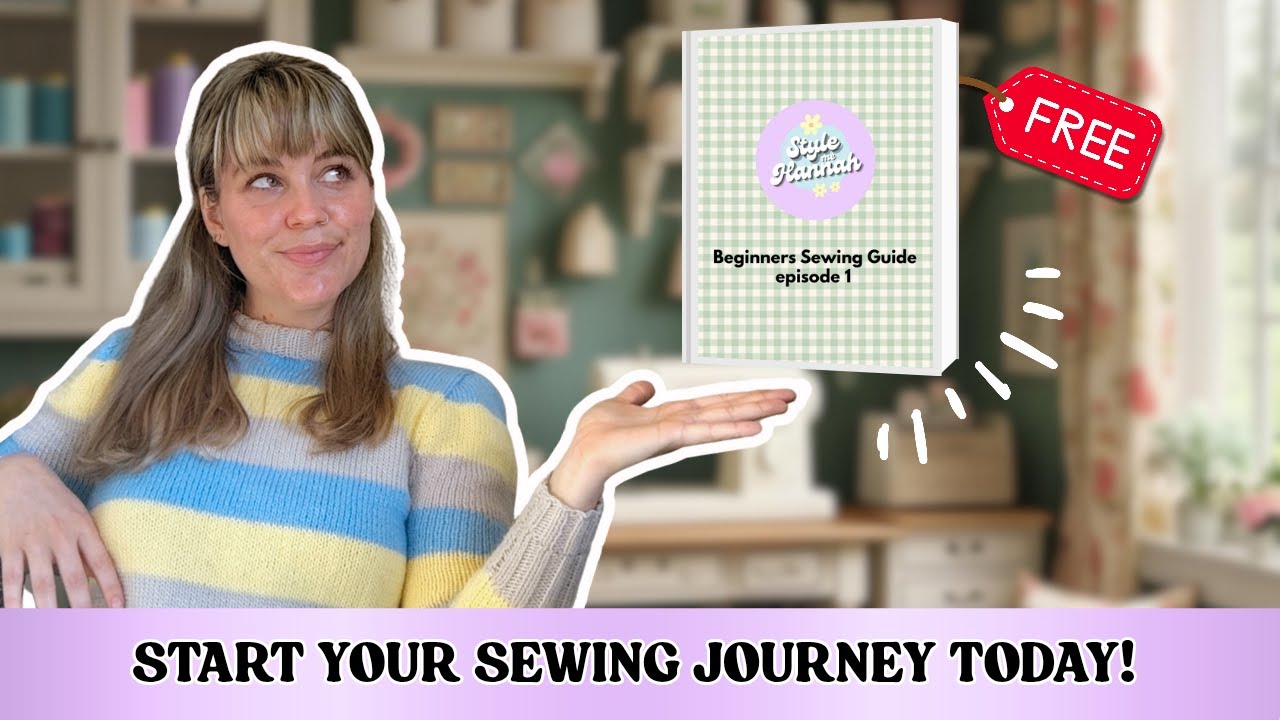 Mastering the Basics: Your FREE Beginner Sewing Guide! Ep. 1